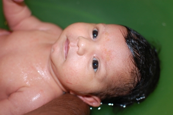 Det är faktiskt ganska mysigt att bada!