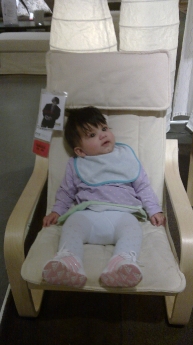 Den här stolen var mysig! 