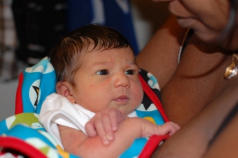 Det är mysigt hos mamma...